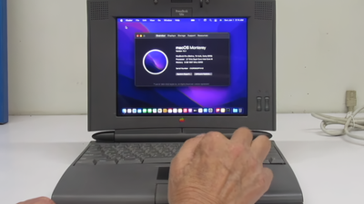 Apple's 1994 PowerBook 520C rises from the grave with iPad display and 2015 Core i5 MacBook Pro internals