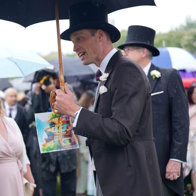 Prince William Shares Details About Both of His Sons, Prince George and Prince Louis, While at a Buckingham Palace Garden Party