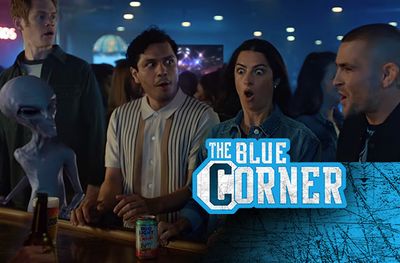 Video: Dustin Poirier, the Bud Light Genie and an alien walk into a bar …