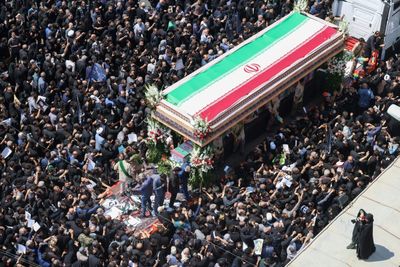 Thousands Bid Farewell To Iran's Raisi Ahead Of Burial