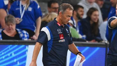 Coach Clarkson says Kangaroos edging towards AFL win