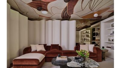 Wallpapered Ceilings Are the Biggest Design Trend Right Now — These Rooms I Saw at New York Design Week Prove It