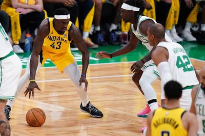Celebrating the Boston Celtics’ Game 1 win vs. the Indiana Pacers while looking at what nearly cost them the game