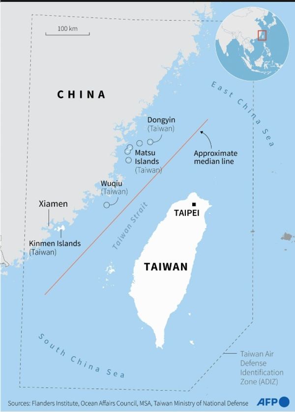 China's Military Surrounds Taiwan As 'Punishment'