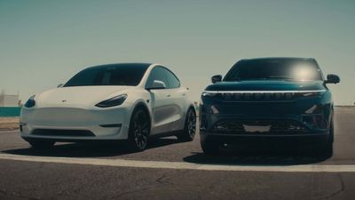 Jeep Takes on Tesla in a New Wagoneer S Promo Video
