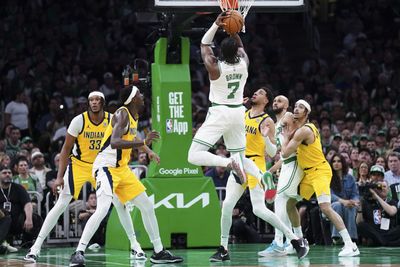 Boston Celtics squeak out Game 1 vs. Indiana Pacers of 2024 Eastern Conference finals in OT