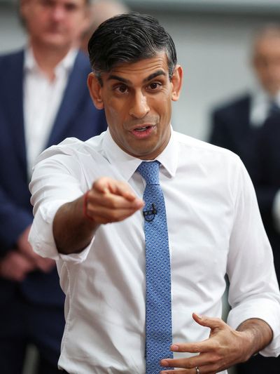 Sunak hopes record number of TV debates saves Tories from election wipeout as channels battle Euro 2024 clash