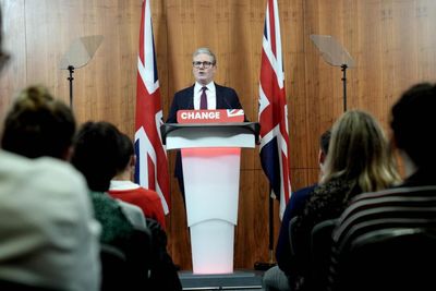 Labour 'erasing Scottish Saltire' from election campaign materials