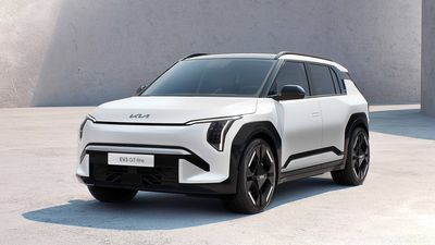 Kia EV3 brings over 370 miles range to a compact SUV