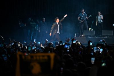 ‘I’m the king and I will destroy you!’: Argentinian president stages frenetic stadium appearance