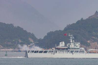 China Conducts Large-Scale Military Drills Near Taiwan