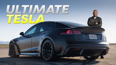 Tesla Model S 'Dark Knight' Gives The Plaid The Look And Track Focus It Deserves