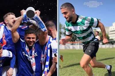 Ipswich captain Morsy spotted training in Celtic shirt