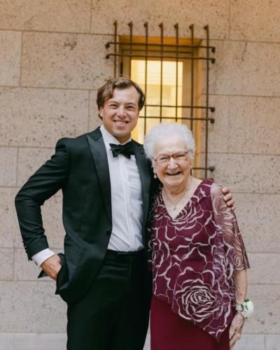 Heartwarming Moment: Charlie Mcavoy And His Beloved Grandmother