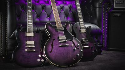 Gibson and Kramer have new finishes to show you but be prepared, these guitars feature Wild Zebra, Red Bullseye and Dark Purple Burst