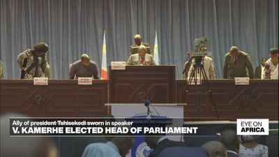 Vital Kamerhe, ally of President Tshisekedi, sworn in as DR Congo parliament speaker