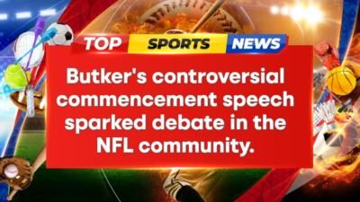 NFL Controversy Surrounding Kicker's Commencement Speech