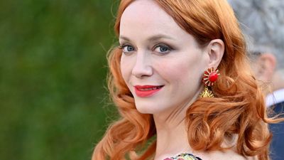 This is how Christina Hendricks' professional organizer designed her linen closet for optimal storage