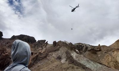 Death Valley tourist rescued from steep ridge; visit was ‘spiritual’