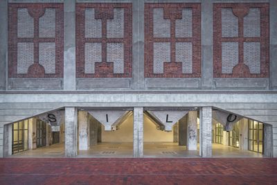 Huge Czech grain silo conversion has restoration, intervention and celebration at its heart