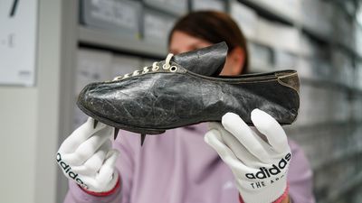 I visited the Adidas Archives and saw the first-ever Adidas track spikes (and a ton of other exciting stuff)