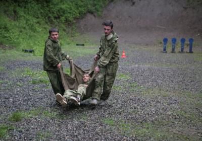 Russian Children Transition From Classroom To Shooting Range