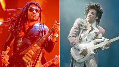 “I jammed with Prince once, and he was like, ‘What is that effect you have on your guitar?’ I said, ‘Nothing.’ He couldn’t believe it”: Lenny Kravitz on the time he blew Prince’s mind with his guitar tone