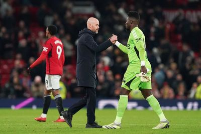 Andre Onana hails Erik ten Hag amid increased talk over Man Utd manager’s future