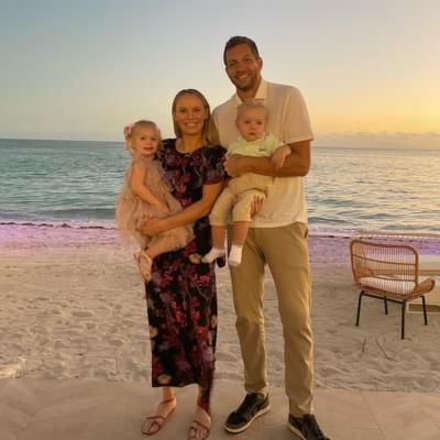 Caroline Wozniacki's Family Beach Day In Albany, Bahamas