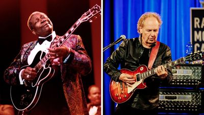 “I have never experienced anything like that. There was B.B. King grease that had been baked on there for years and the strings were heavy as hell”: Lee Ritenour on the time he played B.B. King’s prized guitar Lucille