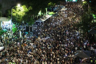 Tens Of Thousands Protest Taiwan Parliament Bills To 'Defend Democracy'