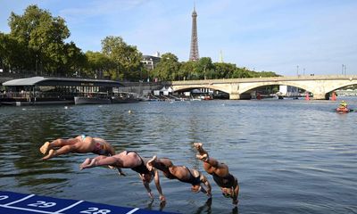 Olympic Games’ €1.4bn clean-up aims to get Parisians swimming in the Seine