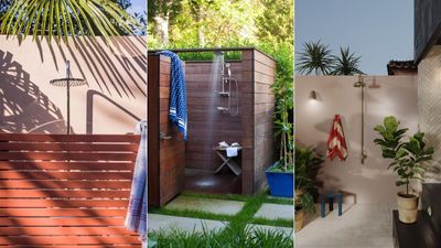 13 outdoor shower ideas to add a useful yet luxurious addition to your yard