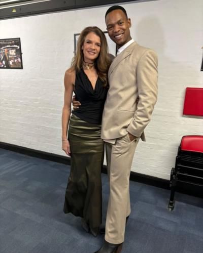 Annabel Croft And Johannes Radebe: A Captivating Display Of Elegance