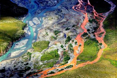 Climate change making rivers orange