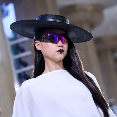 Pat McGrath Brings Edgy, Negative Space Lip Liner to Louis Vuitton’s 2025 Cruise Collection