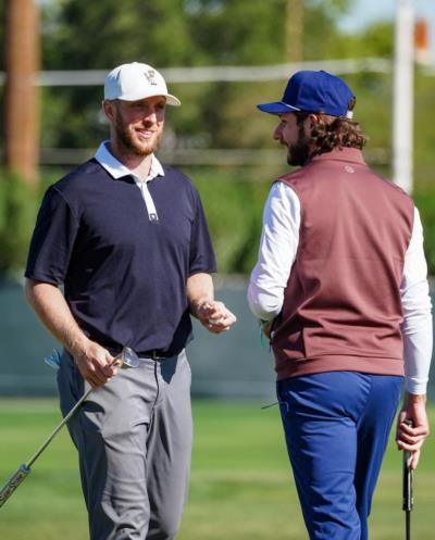 Merrill Kelly And Zac Gallen Showcase Golf Day Camaraderie