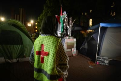 UCLA Student Arrested For Assaulting Pro-Palestinian Encampment