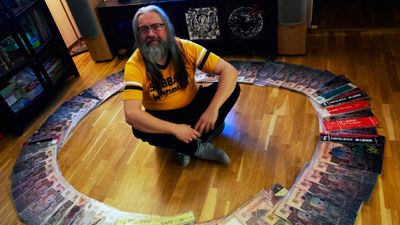 “Nothing sounded like it at the time. Nothing sounds like it now. It’s a beast!”: meet the doom metal legend who obsessively collects vinyl versions of Black Sabbath‘s debut album