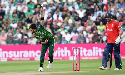 England v Pakistan: second men’s T20 international – live