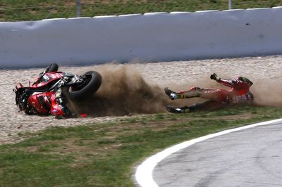 Bagnaia “lost another great opportunity” in Barcelona MotoGP sprint crash