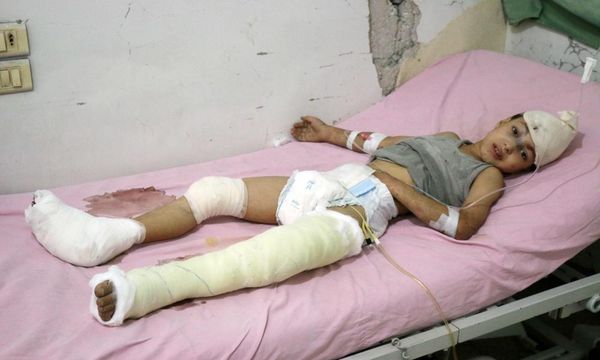 Ending hostilities is the only way to save the children of Aleppo