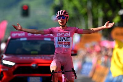 Tadej Pogačar seals the overall victory with an emphatic win on stage 20 of the Giro d’Italia