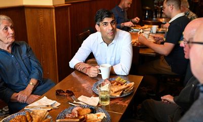 Rishi Sunak uses Tory donor’s helicopter to fly from North Yorkshire
