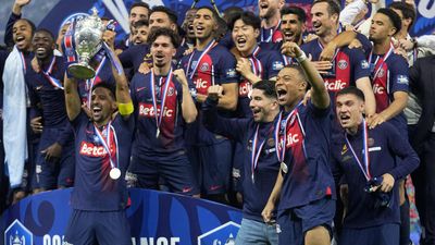 PSG outwit Lyon to claim Coupe de France and domestic treble