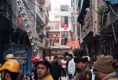 Fire at residential building in Delhi's Shahdara, 13 people rescued