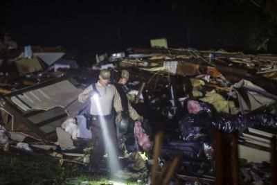 Severe Storms Cause Major Damage In Texas And Oklahoma