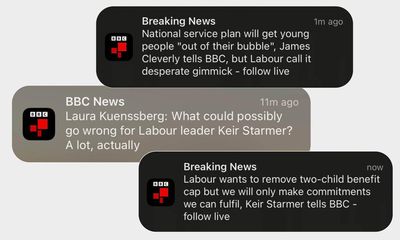 How BBC’s breaking news alerts are giving voters – and political parties – an electoral buzz