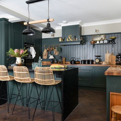 Filling this neglected Edwardian cottage with dark colours, rich patterns and second-hand finds has given it back its character
