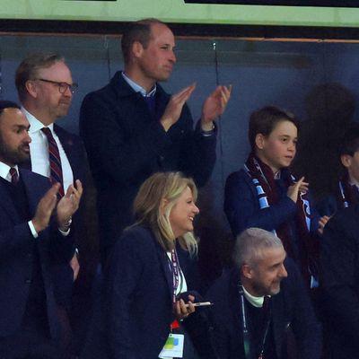 Prince William and Prince George Attend Soccer Match After Royal Family Duties Were Canceled
